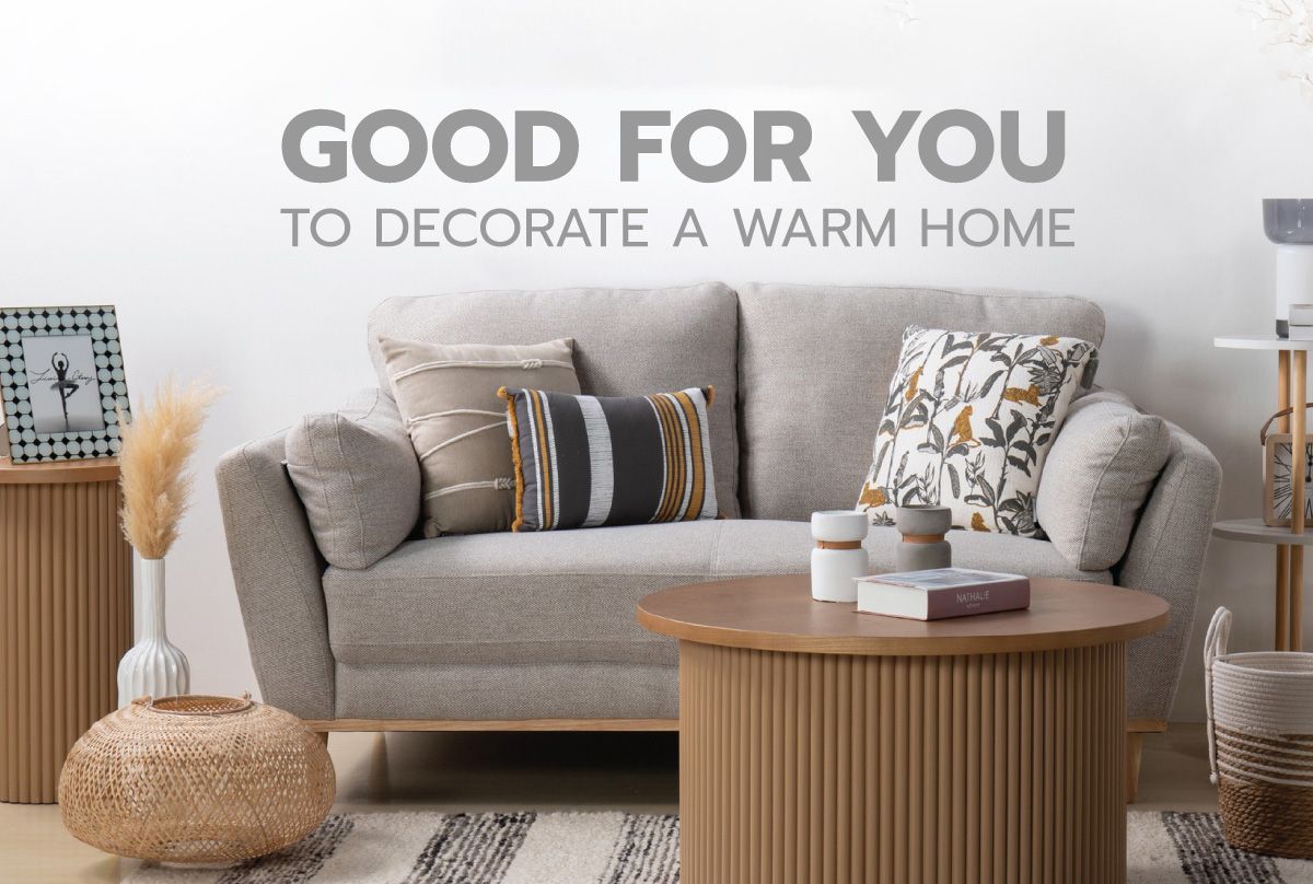 Good for you to decorate a warm home