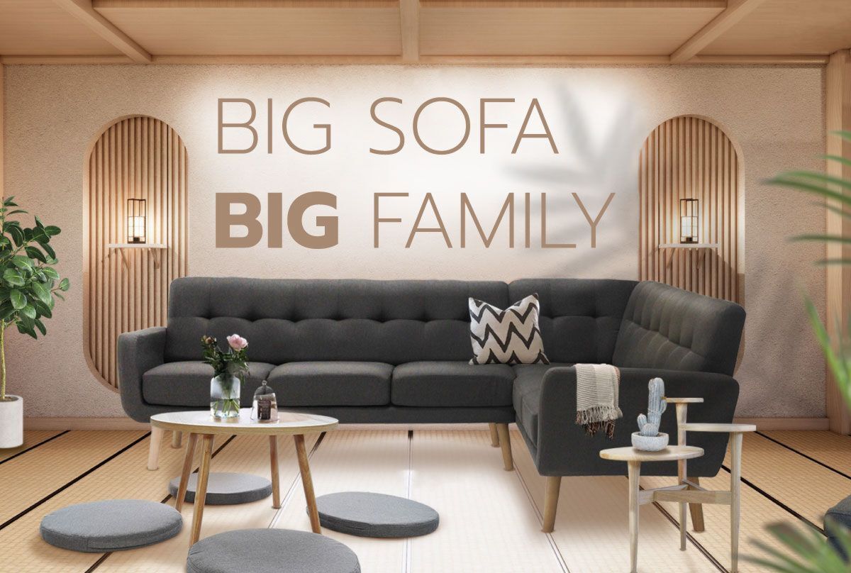 BIG SOFA BIG FAMILY