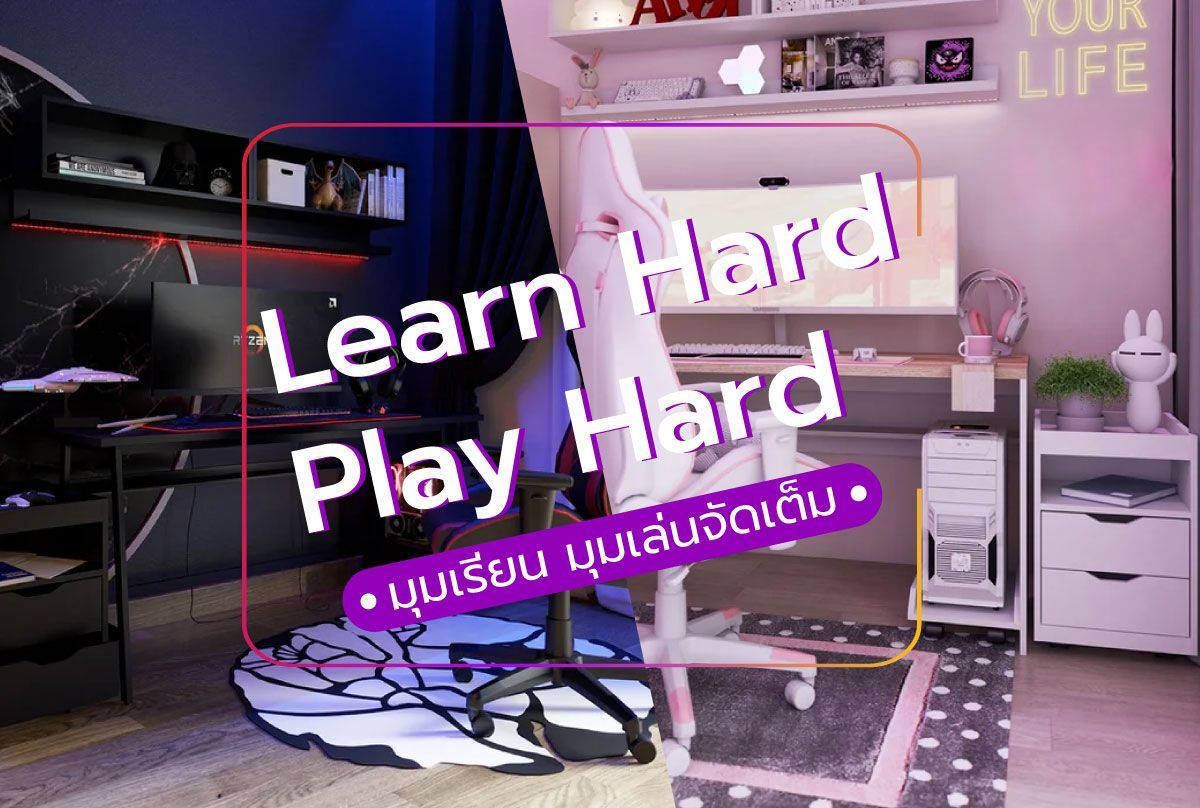 Learn Hard Play Hard (มุมเรียน มุมเล่นจัดเต็ม)