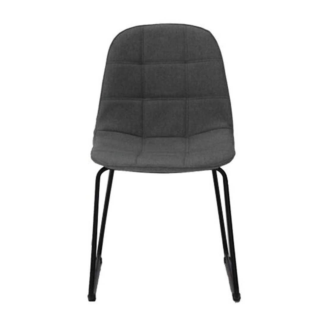 เก้าอี้ทานอาหาร เก้าอี้เหล็กเบาะผ้า รุ่น Lord-SB Design Square