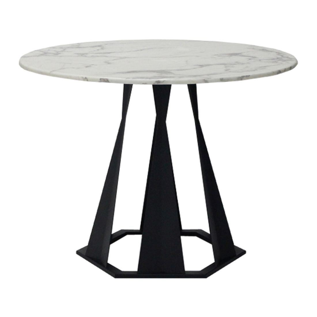 โต๊ะทานอาหาร โต๊ะอาหารขาเหล็กท๊อปหิน รุ่น Hershey-SB Design Square
