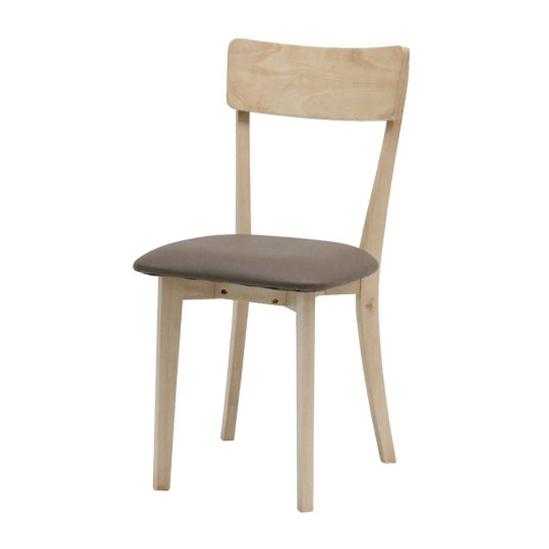 เก้าอี้ทานอาหาร เก้าอี้ไม้เบาะหนัง รุ่น Tersely-SB Design Square