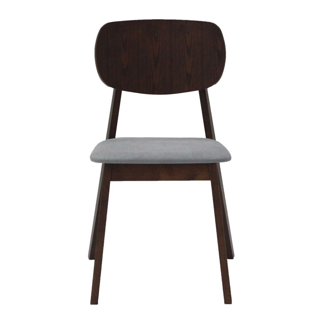 เก้าอี้ทานอาหาร เก้าอี้ไม้เบาะผ้า รุ่น Tatoro สีสีลายไม้ธรรมชาติ-SB Design Square